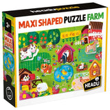 Puzzle Maxi Shaped: Farm - Headu