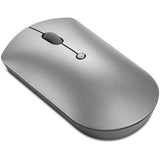 Rato Bluetooth Lenovo 600 Silent - Prateado