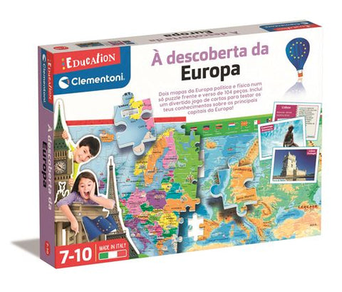 Jogo À Descoberta da Europa - Clementoni