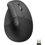 Rato Sem Fio Logitech Ergonómico Vertical Lift Right - Graphite