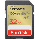 Cartão de Memória SDHC Sandisk Extreme V30 - 32GB