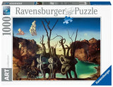 Puzzle Art Collection Dali: Cisnes Refletindo Elefantes - 1000 Peças - Ravensburger