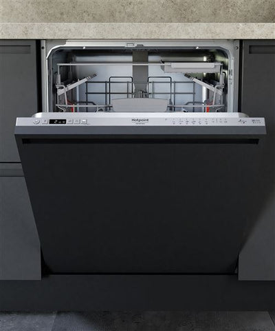 Máquina de Lavar Loiça Encastrável Hotpoint HIC 3C26 CW | 14 talheres | 60 cm | E