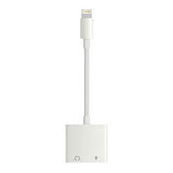 Adaptador 2 em 1: Carregador + Audio 4-OK para Apple iPhone SE 2020