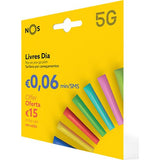 Cartão SIM NOS Livre 5G 2.5€ L