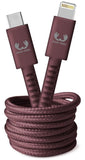 Cabo de Dados Fresh 'n Rebel Fabriq USB-C / Lightning 2m Deep Mauve