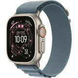 Apple Watch Ultra 3 Cellular - 49mm - Titânio natural | Loop - Azul-claro - M
