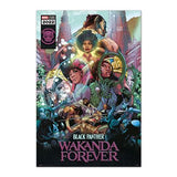 Póster Marvel Black Panther Wakanda Forever Comic - Grupo Erik