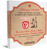 Pack Presente Odisseias - Sport Lisboa e Benfica: Visita ao Museu, Estádio & Prova de Vinhos no Benfica | 2 Pessoas
