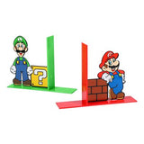 Suporte Cerra-Livros Super Mario and Luigi - Paladone