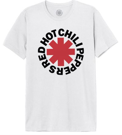 T-Shirt Red Hot Chili Pepper - Branco - Tamanho M - Superplay