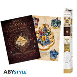 Posters x2 Harry Potter - Crest & Marauders