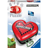 Puzzle 3D Minecraft Coração - Ravensburger