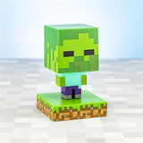 Lâmpada 3D Minecraft: Zombie