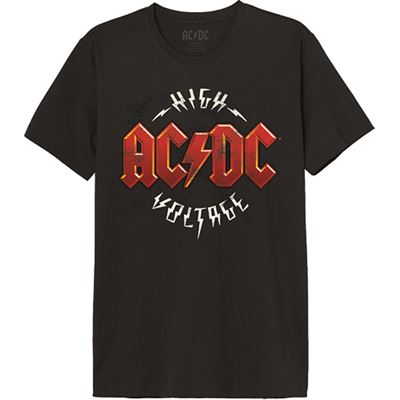 T-Shirt AC/DC: High Voltage - Preto - Tamanho M - Cotton Division