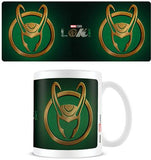 Caneca Marvel Loki Horns 320ml - Pyramid International