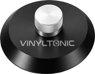 Pinça estabilizadora Vinyl Tonic VT 16 para Discos de Vinil- Preta