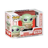 Funko Pop! Figura de Vinyl  com Cabeça Oscilante Star Wars Holiday: Grogu - 733