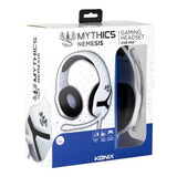 Auscultadores Gaming Konix Nemesis PS5 - Branco