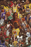 Póster Basketball Superstars - Grupo Erik