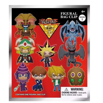 Acessório 3D Bag Clip Yu-Gi-Oh em Espuma - Series 1 - Monogram | Multiocio - Envio Aleatório