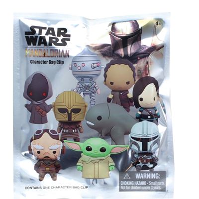 Acessório 3D Bag Clip Star Wars: The Mandalorian - Series - Monogram | Multiocio - Envio Aleatório