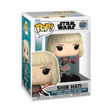 Funko Pop! Figura de Vinyl com Cabeça Oscilante Star Wars Asoka: Shin Hati - 687