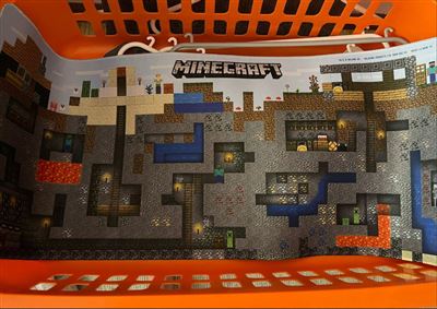Tapete de Rato XL Minecraft - World