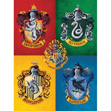 Poster Emoldurado Harry Potter: Colourful Crests