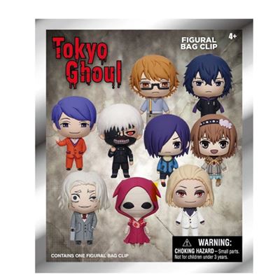 Acessório 3D Bag Clip Tokyo Ghoul em Espuma - Series 2 - Monogram | Multiocio - Envio Aleatório