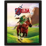 Poster 3D The Legend Of Zelda - Gallop