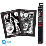 Poster Junji It: Souichi & Tomie - 52x38cm - 2 Unidades
