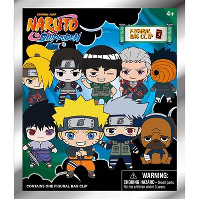 Acessório 3D Bag Clip Naruto Shippuden - Series 3 - Monogram | Multiocio - Envio Aleatório