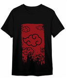 T-Shirt  Naruto - Akatsuki Logo - Tamanho XL - Cotton Division / Superplay