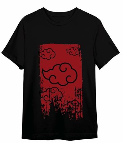 T-Shirt  Naruto - Akatsuki Logo - Tamanho XL - Cotton Division / Superplay