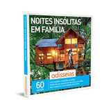 Pack Presente Odisseias - Noites Insólitas em Família | Experiência 1 ou 2 Noites Originais | 2 Adultos + 1 ou 2 Crianças