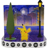 Diorama Iluminado Pokémon: Pikachu - Teknofun