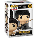 Funko Pop! Icons Figura de Vinyl Bruce Lee: Bruce Lee Dynamic - 95