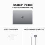 MacBook Air 15'' | 2023 | M2 | 8GB | 256GB SSD | GPU 10-Core | Cinzento Sideral
