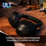 Auscultadores Noise Cancelling Bluetooth Sony ULT Wear WH-ULT900NB - Preto