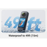 Action Cam 360º Insta360 X5 - Essentials Bundle - Preto