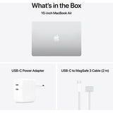 MacBook Air 15'' | 2025 | M4 10-core | 24GB | 512GB SSD | GPU 10-core - Prateado