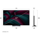 Smart TV LG 77 OLED evo UHD 4K OLED77C56LB (2025) - 196cm