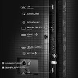 Smart TV Hisense 55 QLED UHD 4K 55A7Q - 140cm