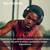 Auscultadores Noise Cancelling Bluetooth Sony WH-1000XM5B - Preto