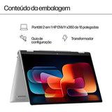 Computador Portátil HP Envy X360 16-ac0002np | 16'' | Core Ultra 7 155U | 16GB | 1TB SSD