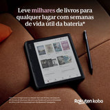 Ereader Kobo Libra Colour + Caneta Kobo Stylus 2 - Preto
