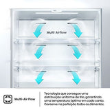 Frigorífico Americano Hisense Rq5P470Seie | 178,5X79,4X69,8 Cm | 483 L | E | Look Inox - Outlet - Grade B