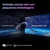 Smart TV Hisense 75 Mini LED UHD 4K 75U7KQ - 189cm