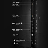 Smart TV Hisense 55 QLED 4K 55S7NQ Canvas - 140 cm